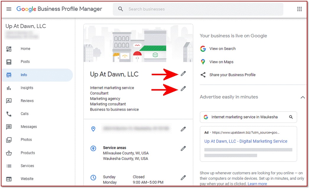 Google Business Profile Manager