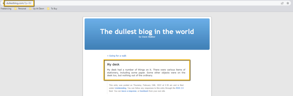 Blog Examples Learn From Bad Blogs - dullestblog