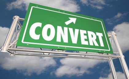 online conversion